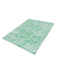 Vert Turc Tapis vintage  290 x 200 cm