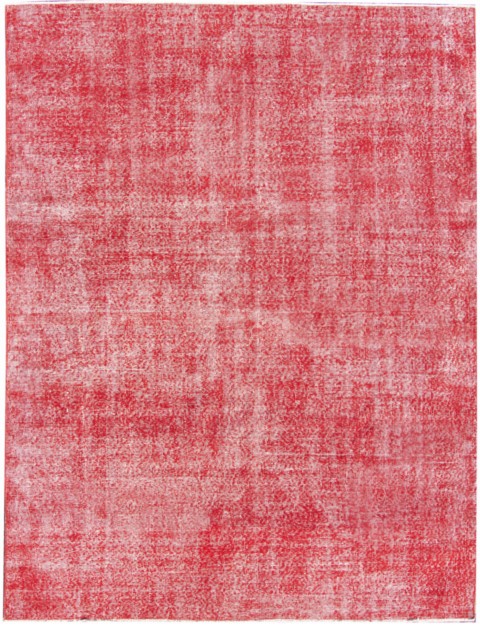Rot Türkei Vintage Teppich 270 x 175 cm