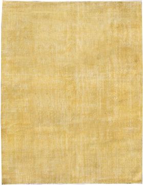 Tappeto vintage 247 x 156 giallo