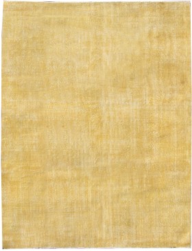Amarillo Turquía Alfombra vintage  247 x 156 cm