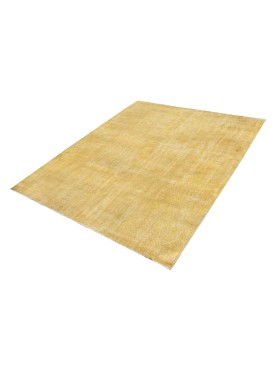 Amarillo Turquía Alfombra vintage  247 x 156 cm