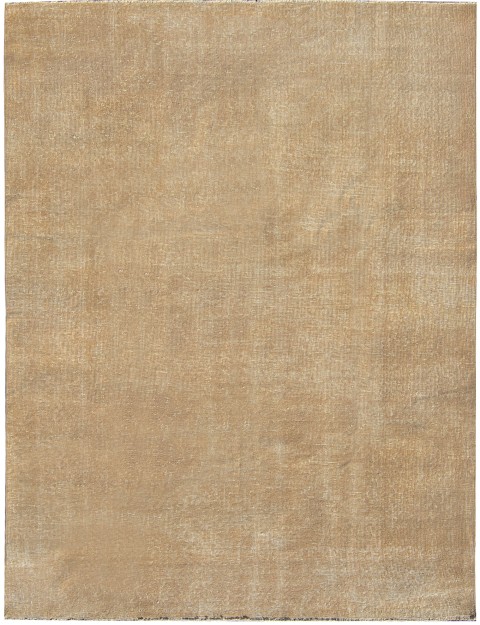 Beige Türkei Vintage Teppich 226 x 148 cm
