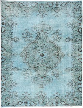 Tappeto vintage 210 x 115 blu