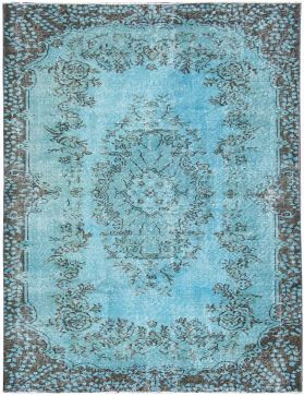Tapis vintage 210 x 114 bleu