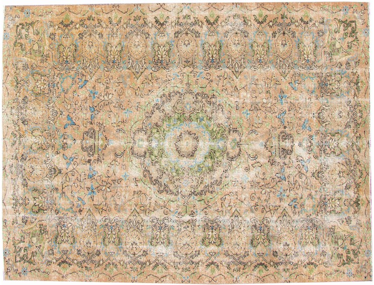 Beige Turc Tapis vintage  305 x 215 cm
