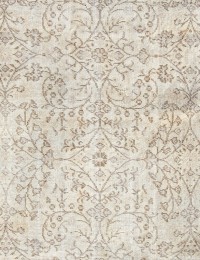 Beige Turquía Alfombra vintage 190 x 88 cm - view 4