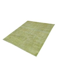 Verde Turquía Alfombra vintage 245 x 148 cm - view 1