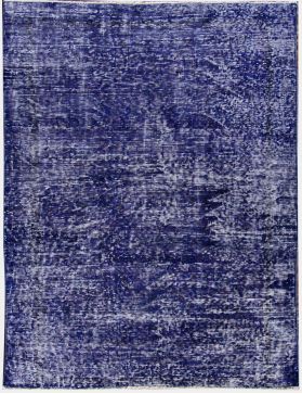 Tappeto vintage 190 x 106 blu