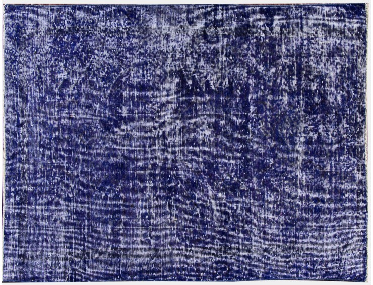 Azul Turquía Alfombra vintage 190 x 106 cm