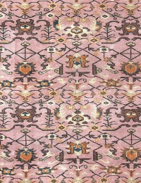 Rosa Turquía Alfombra vintage 257 x 148 cm - view 4