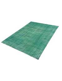 Vert Turc Tapis vintage  247 x 150 cm