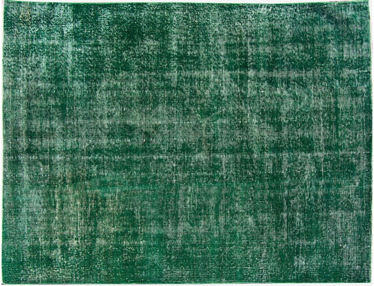 Green  Turkey Vintage Carpet  244 x 146 cm