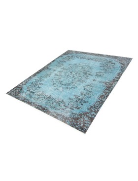 Blu Turco Tappeto vintage 225 x 112 cm - view 2