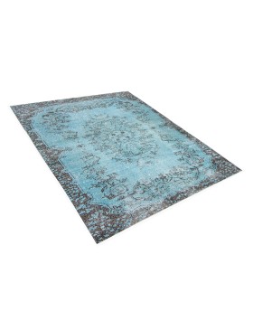Blu Turco Tappeto vintage 225 x 112 cm - view 3