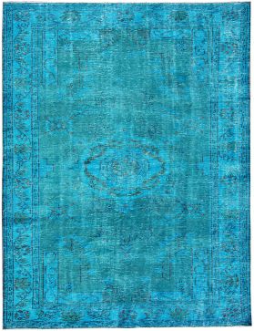 Tappeto vintage 275 x 157 turchese