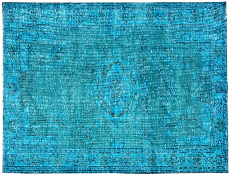 Turkoise Turkey Vintage Carpet 275 x 157 cm