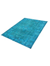 Turkoise Turkey Vintage Carpet 275 x 157 cm - view 1