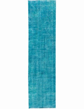 Turkis Tyrkia vintage teppe 315 x 81 cm