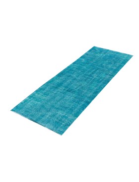 Turkis Tyrkia vintage teppe 315 x 81 cm - view 1