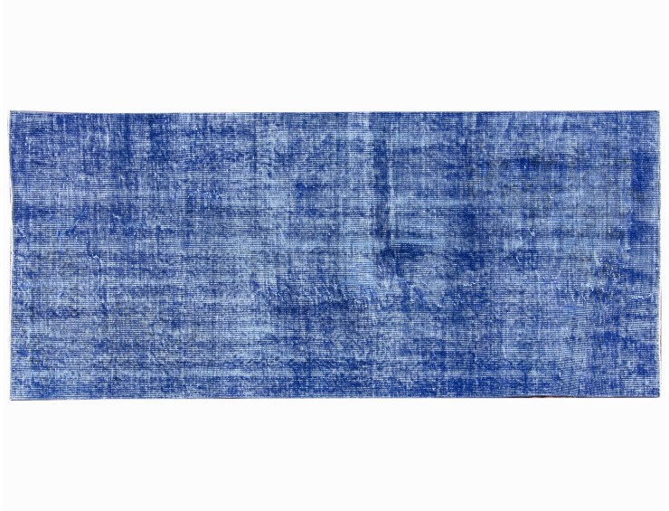 Blauw Turkije Vintage Tapijt 185 x 84 cm