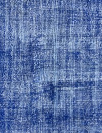 Blauw Turkije Vintage Tapijt 185 x 84 cm - view 3