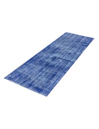 Blauw Turkije Vintage Tapijt 185 x 84 cm - view 1