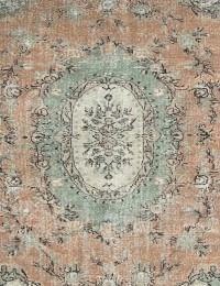 Naranja Turquía Alfombra vintage 272 x 161 cm - view 3