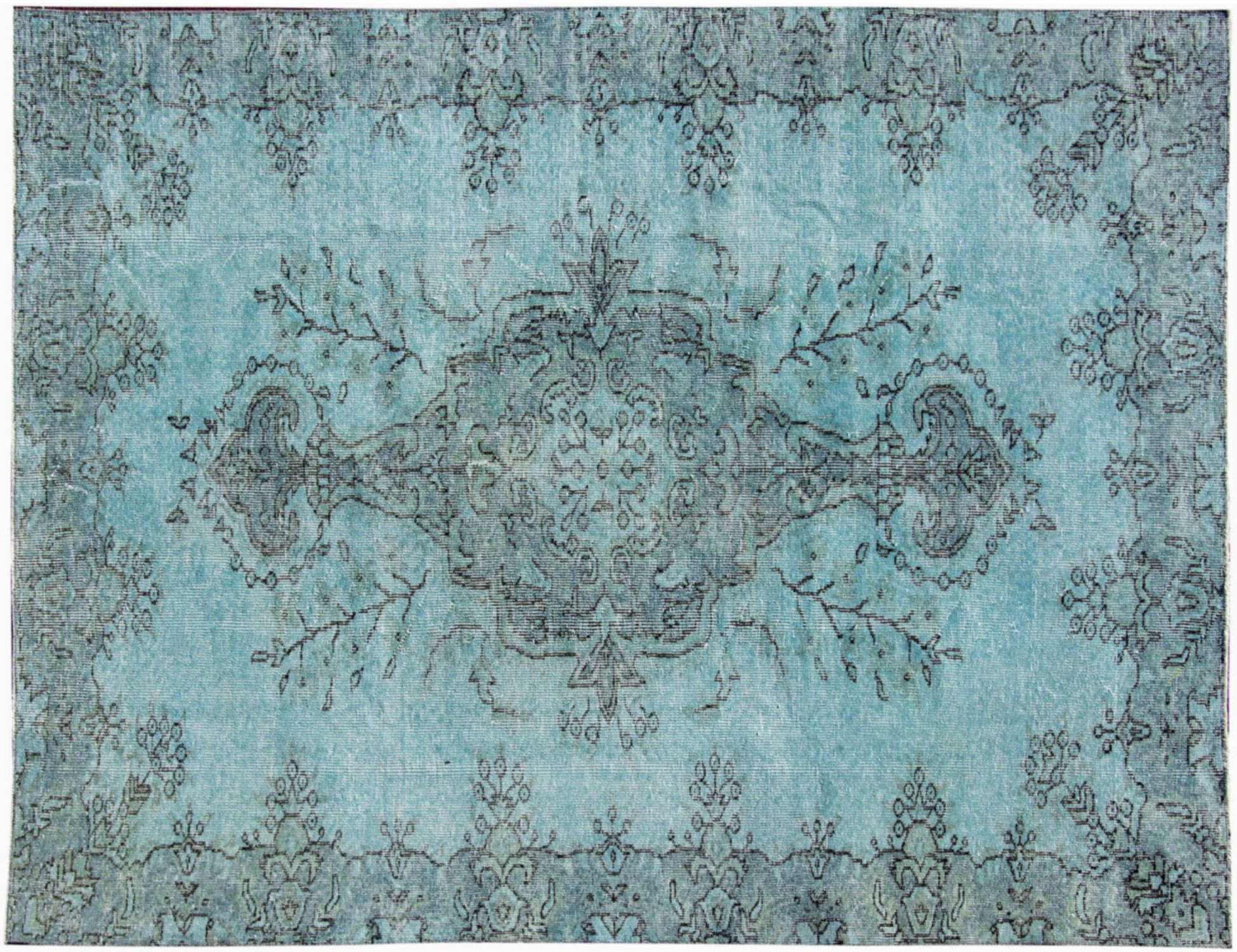 Vintage Teppich  blau <br/>250 x 156 cm