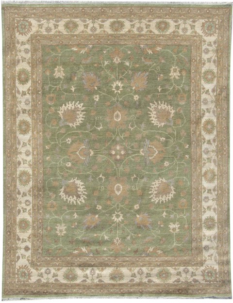 Grün Afghanistan Ziegler Teppich  293 x 204 cm