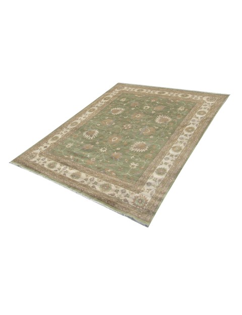 Grün Afghanistan Ziegler Teppich  293 x 204 cm