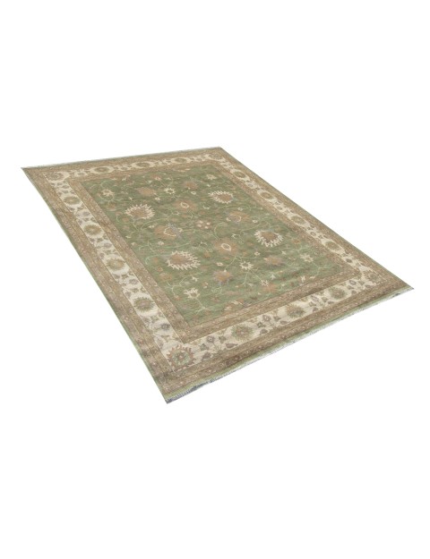 Grün Afghanistan Ziegler Teppich  293 x 204 cm