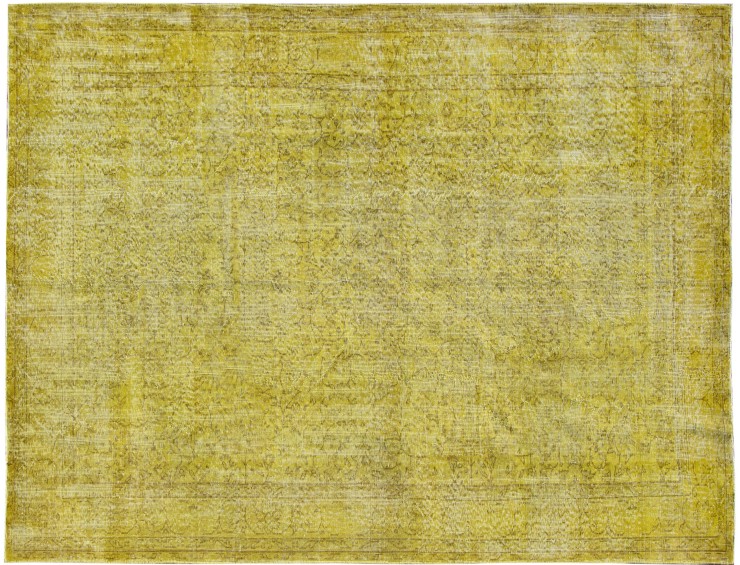 Giallo Turco Tappeto Vintage 305 x 203 cm
