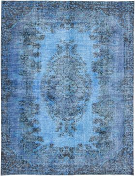 Tappeto vintage 260 x 178 blu