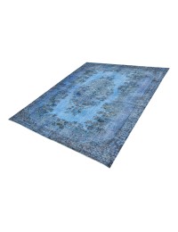 Bleu Turc Tapis vintage 260 x 178 cm - view 1
