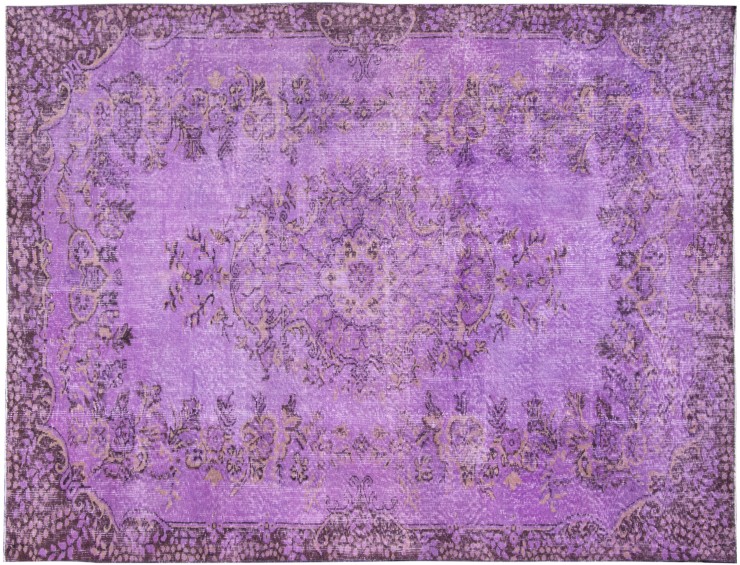 Púrpura Turquía Alfombra vintage 311 x 181 cm