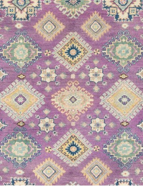 Lila Afghanistan Kazak matta  205 x 150 cm