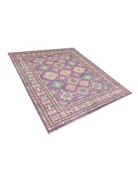 Púrpura Afghanistan Alfombra Kazak 205 x 150 cm - view 3