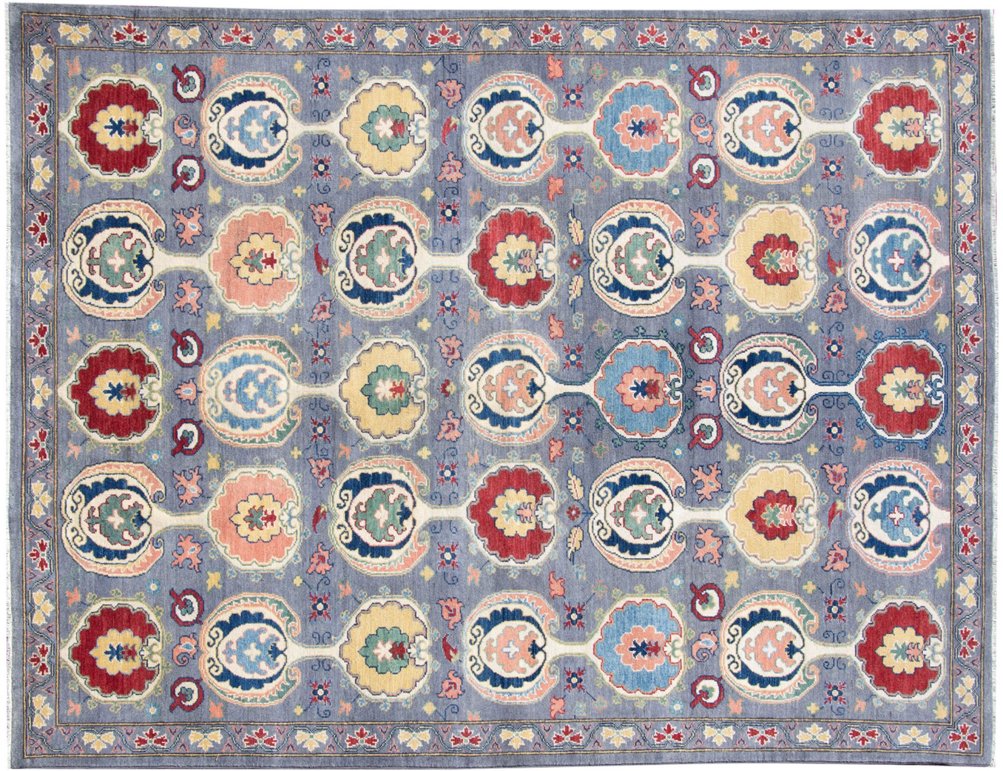 Tappeto Kazak  grigo <br/>293 x 198 cm
