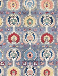 Gris Afghanistan Alfombra Kazak 293 x 198 cm - view 4