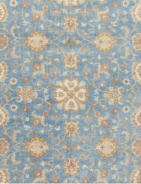 Blå Afghanistan Kazak matta  413 x 305 cm