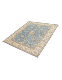 Bleu Afghanistan Tapis Kazak  413 x 305 cm