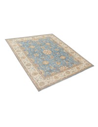 Bleu Afghanistan Tapis Kazak  413 x 305 cm