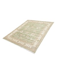 Grön Afghanistan Ziegler matta  296 x 242 cm