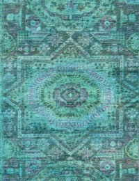 Turkos Afghanistan Ziegler matta  148 x 100 cm