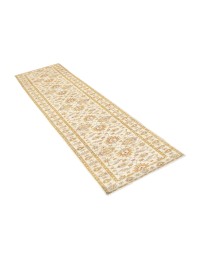 Beige Afghanistan Ziegler Teppich 477 x 80 cm - view 3