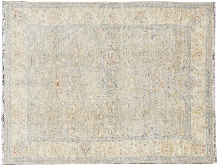 Beige Afghanistan Ziegler Tapijt 217 x 148 cm