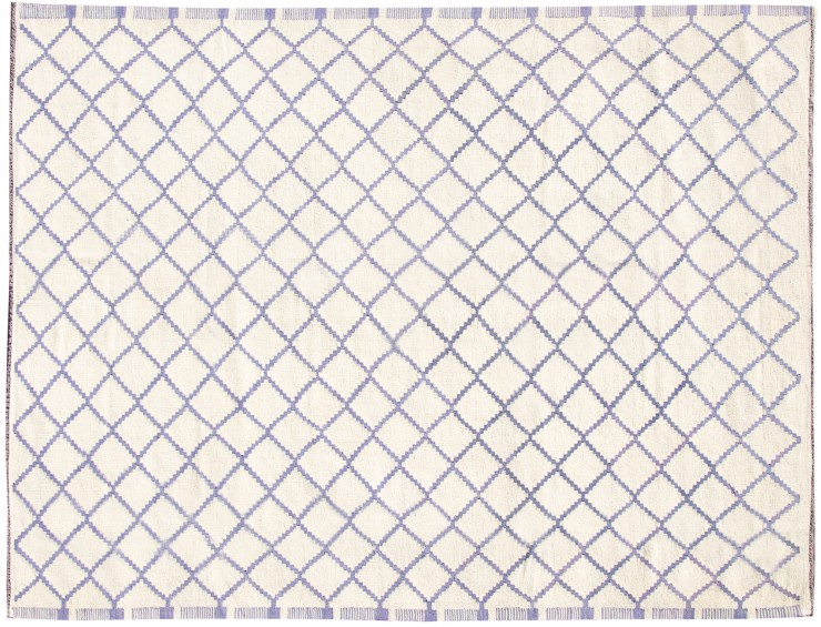 Blue Afghanistan Kelim 344 x 251 cm