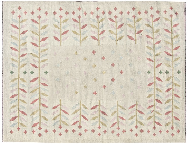 Beige Afghanistan Kelim 305 x 211 cm