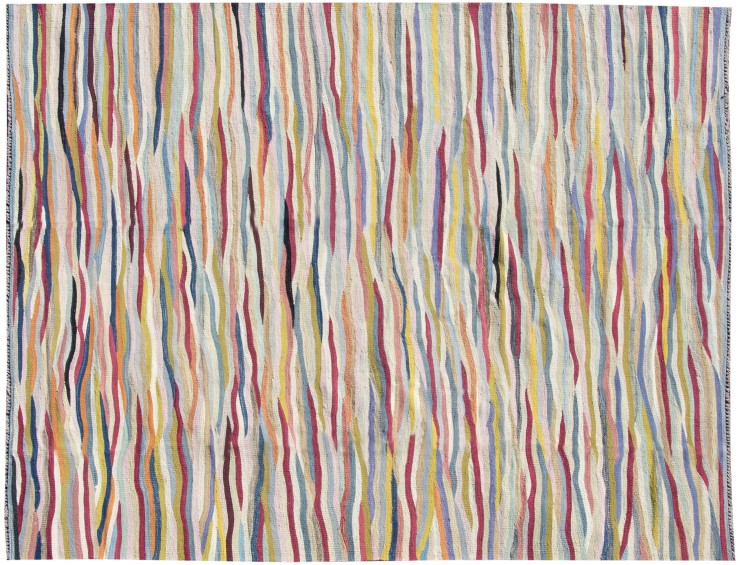 Multicolore Afghanistan Kelim 303 x 202 cm