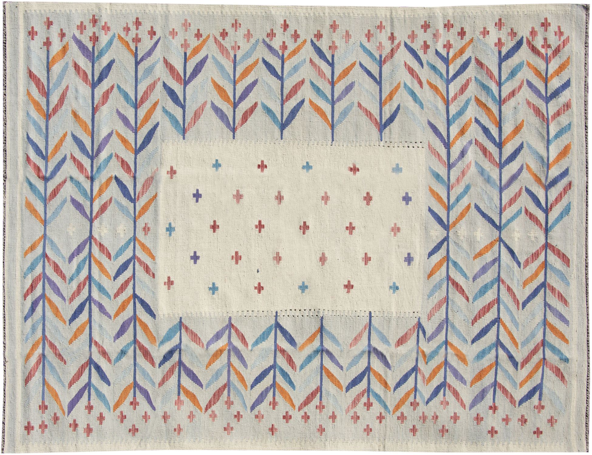Kelim  blau <br/>300 x 203 cm